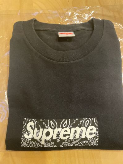 Supreme Bandana Box Logo Tee "Black"