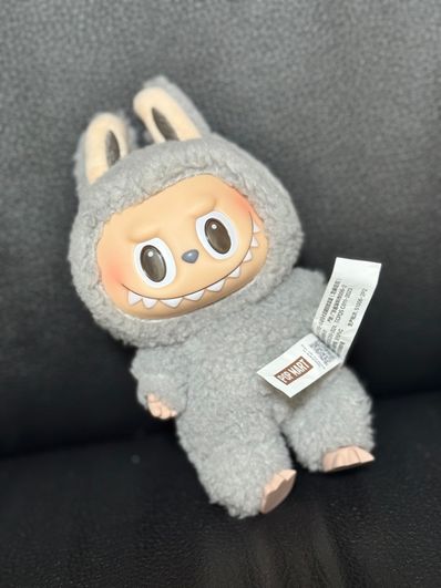 POP MART THE MONSTERS (LABUBU) Exciting Macaron Plush Series SESAME BEAN