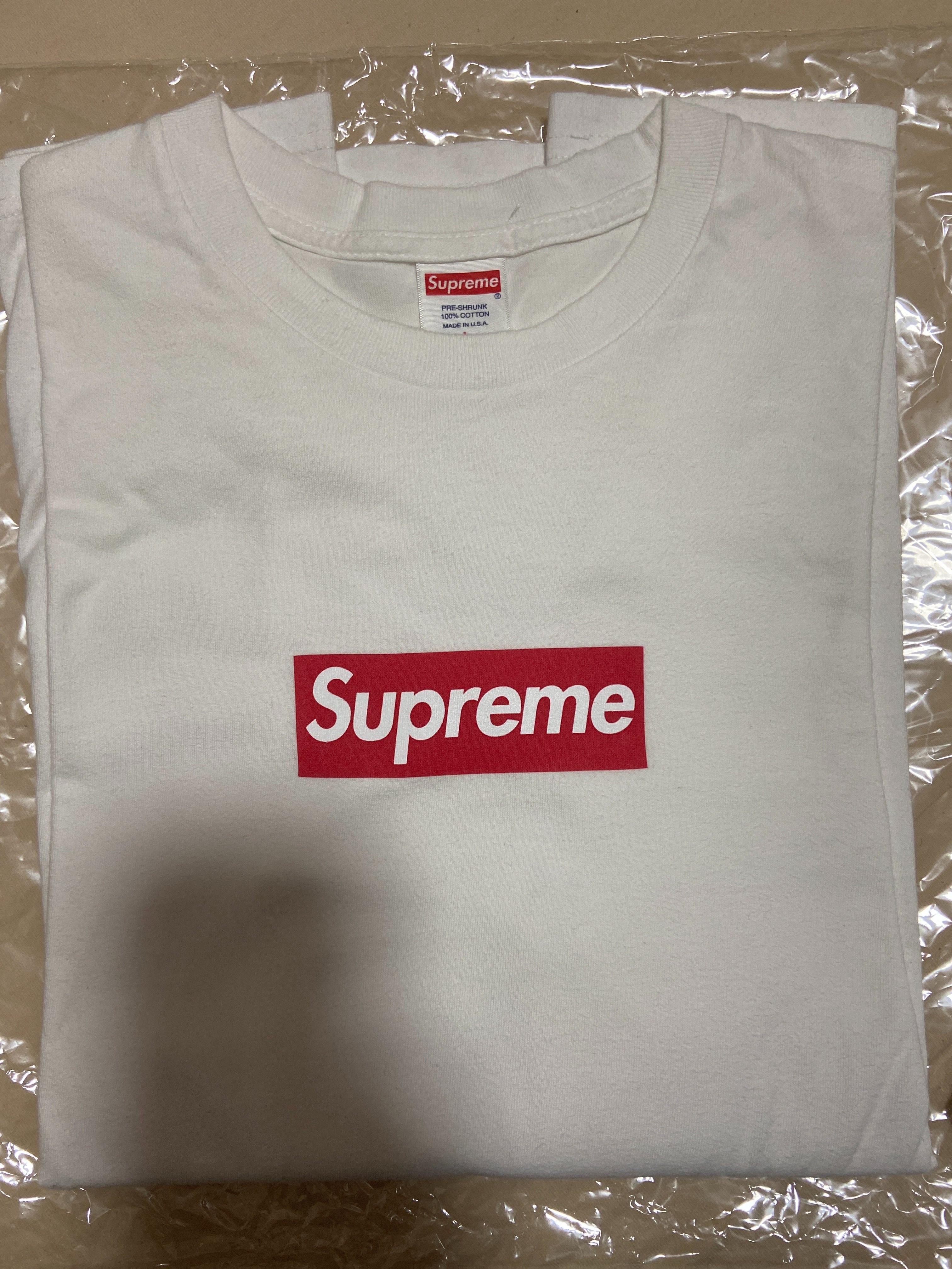 Supreme Box Logo L/S Tee "White"