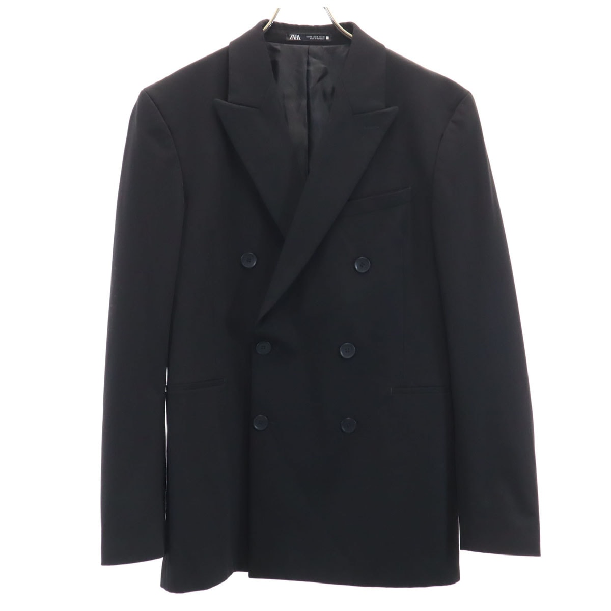 ZARA ザラ テーラードジャケット 48 ブラック