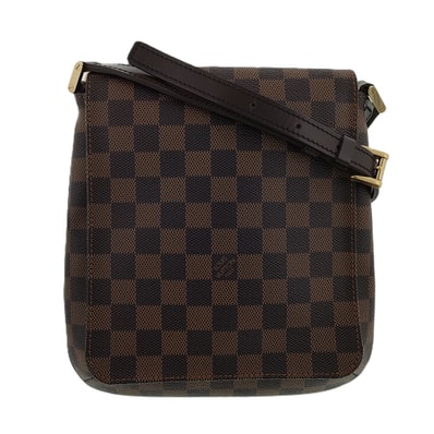 LOUIS VUITTON ルイ・ヴィトン ミュゼット サルサ ダミエ ショルダーバッグ N51260 ダミエキャンバス ブラウン レディース【中古】