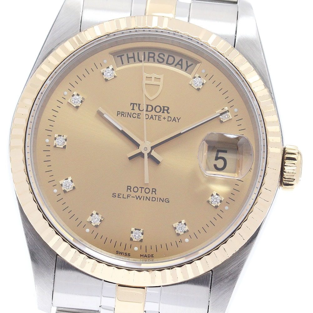チュードル プリンス デイトデイ 76213 メンズ 【中古】