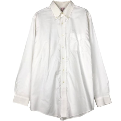 古着 ブルックスブラザーズ Brooks Brothers Est.1818 TRADITIONAL FIT 長袖 ボタンダウンシャツ メンズL相当/eaa666533