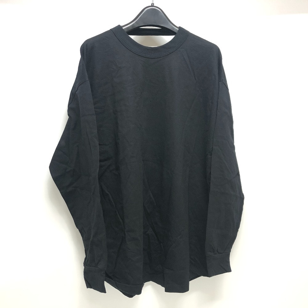 クラネ CLANE バックオープン ロングスリーブ 16105-1162 トップス 長袖 アパレル カットソー コットン ブラック 美品