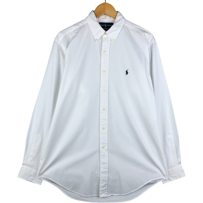 古着 ラルフローレン Ralph Lauren CLASSIC FIT クラシックフィット 長袖 ボタンダウンシャツ メンズM相当/eaa592730