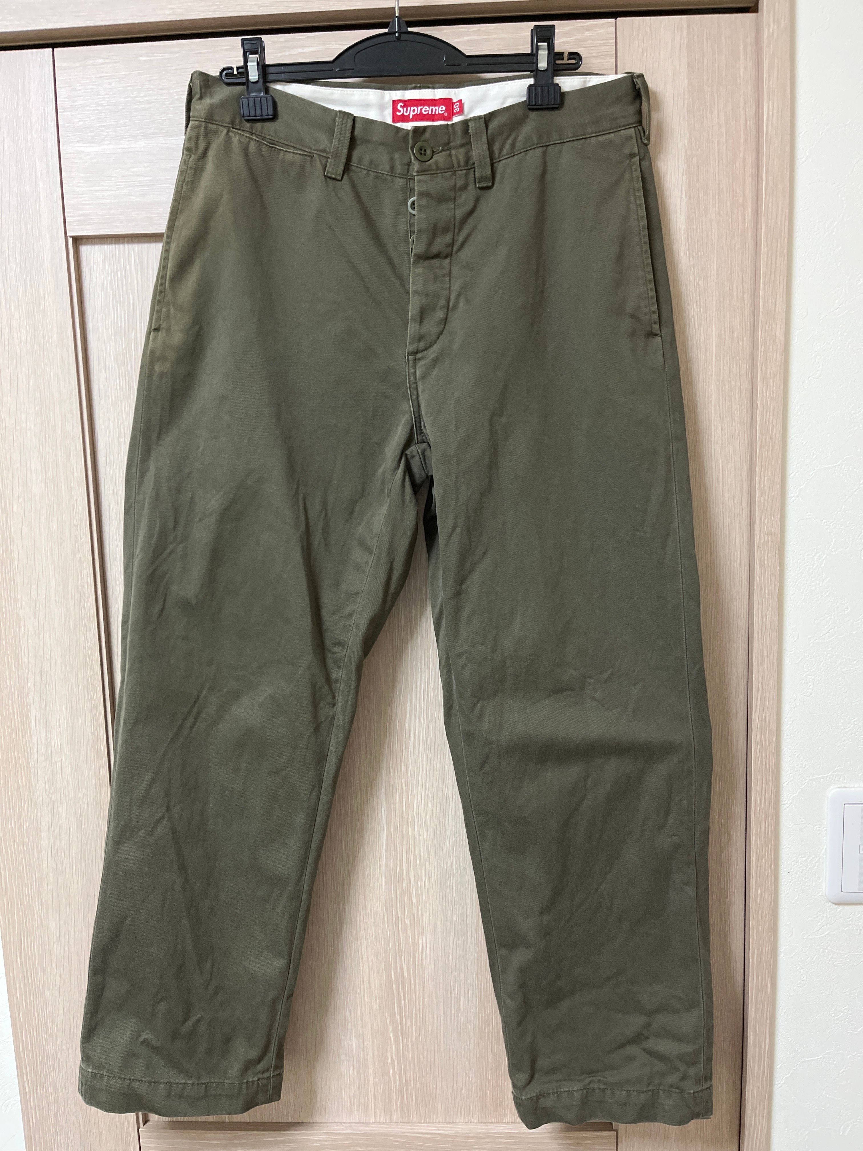 パンツ Supreme chino pant slate green 22AW Supreme Chino Pant 