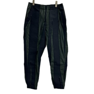 イッセイミヤケメン 18AW ME83FF277 パネル切り替えデザイン ナイロンパンツ 3