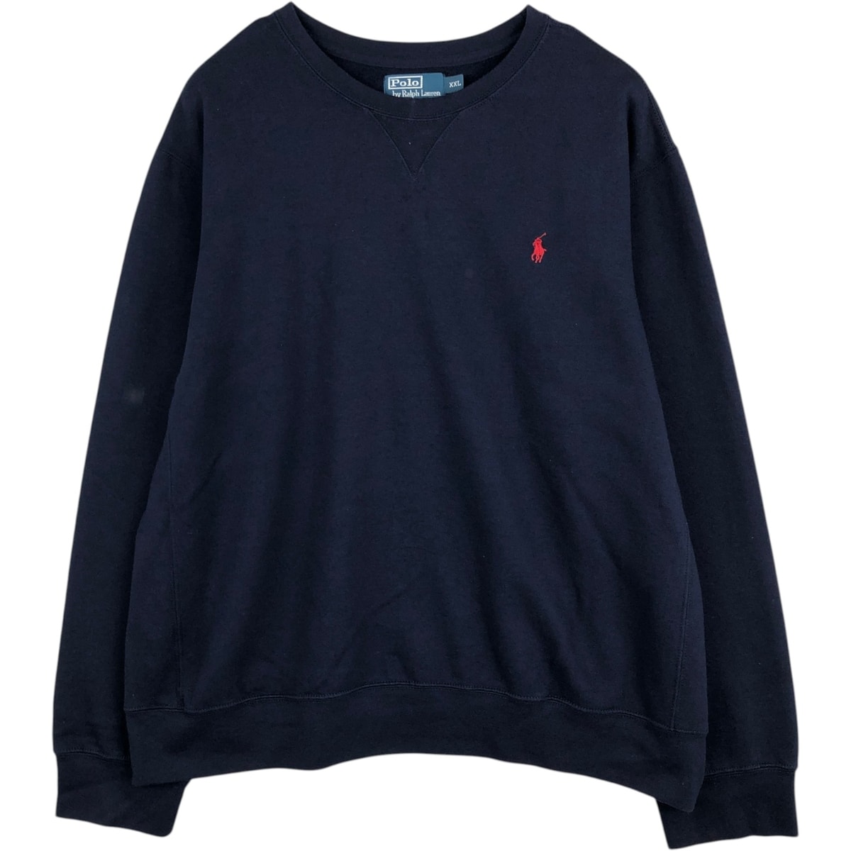 古着 ラルフローレン Ralph Lauren POLO by Ralph Lauren ワンポイントロゴスウェットシャツ トレーナー メンズXXL相当/eaa630521