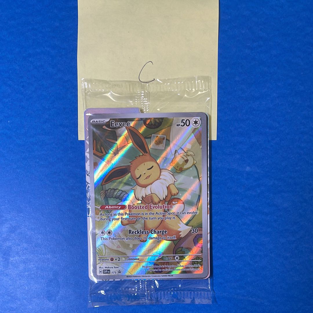 イーブイ P [SVP EN 173]【英語版】(スカーレット&バイオレット「プリズマティックエボリューションズ エリートトレーナボックス」)