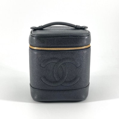 CHANEL(シャネル) バニティキャビア A01998 ハンドバッグ ブラック