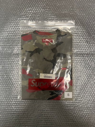 Supreme Small Box Tee (26SS) "Red Camo"