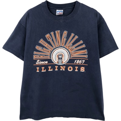 古着 90年代 ヘインズ Hanes CHAMPKNIT カレッジTシャツ USA製 メンズL相当 ヴィンテージ/eaa666680