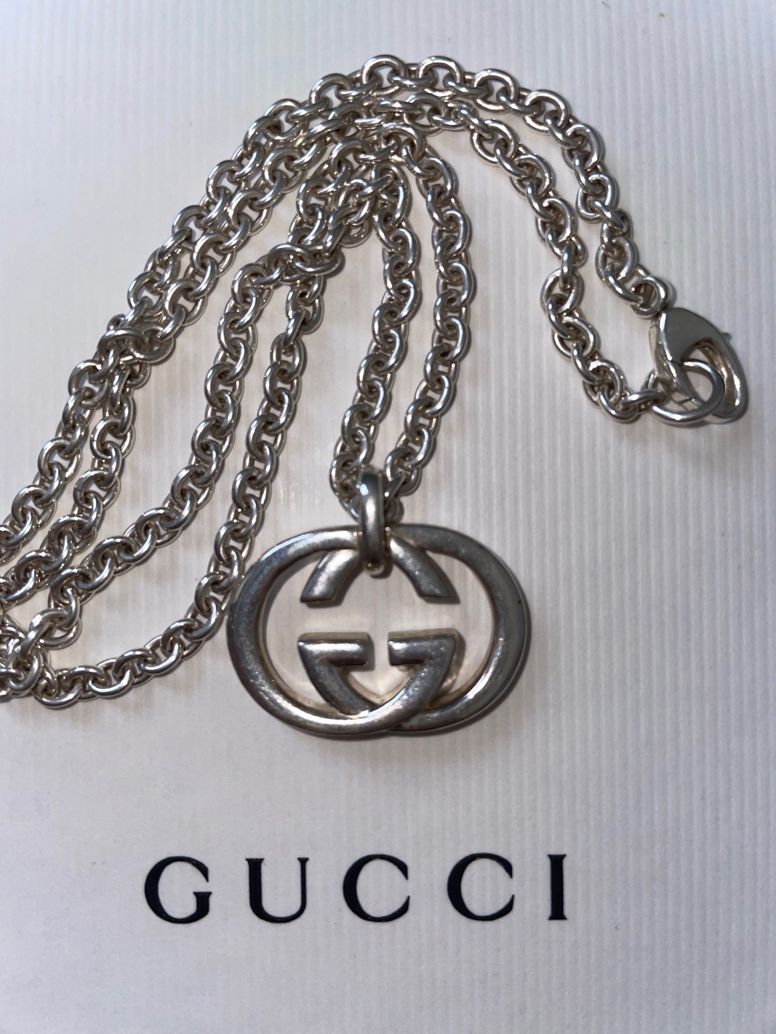 GUCCI GG Necklace "Silver"