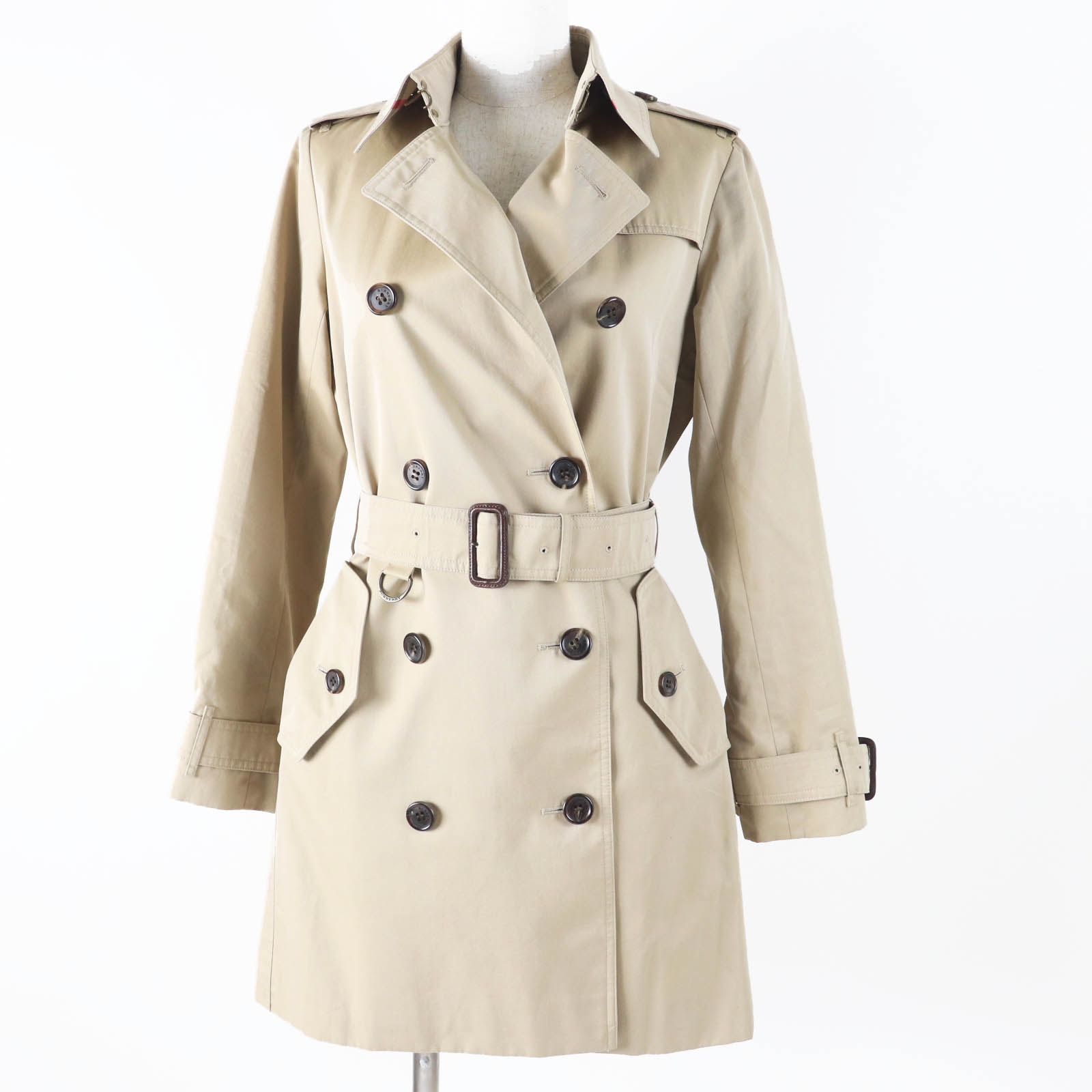美品 バーバリーロンドン
 トレンチコート ベージュ レディース 36