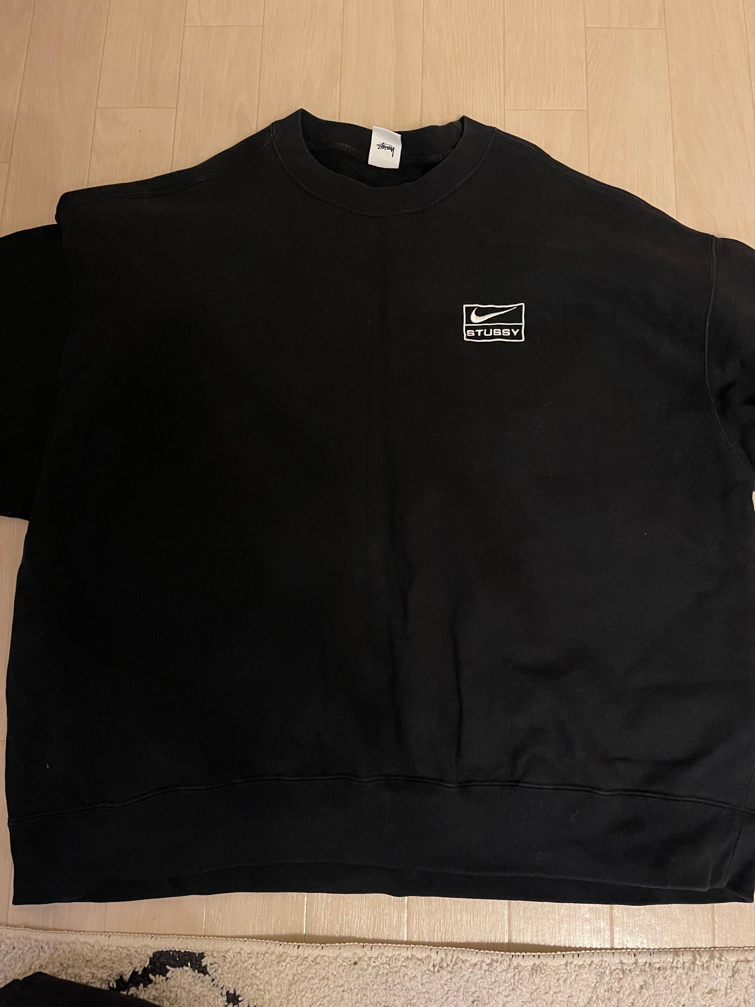 Stussy x Nike Wash Crew (US Size) "Black" DO5310-010