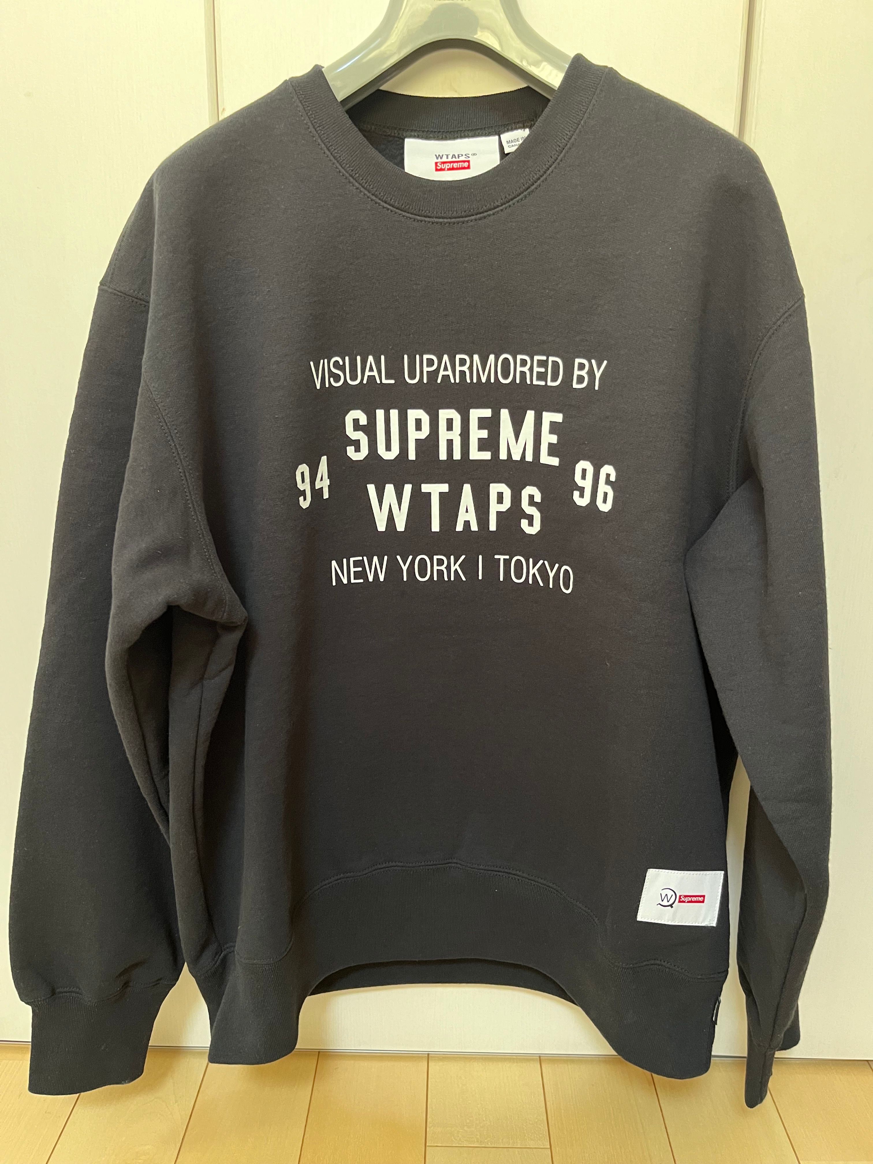 Supreme / WTAPS Crewneck "Black" 21274SPD-CSM03S
