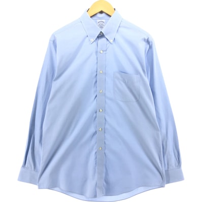 古着 ブルックスブラザーズ Brooks Brothers Est.1818 長袖 ボタンダウンシャツ メンズL相当/eaa538709