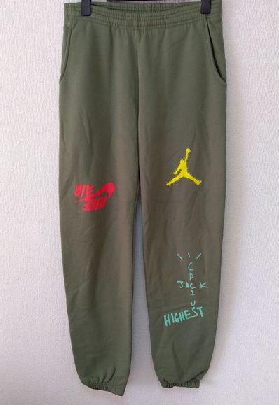 Air Jordan x Travis Cactus Jack Highest Sweatpant "Olive"
