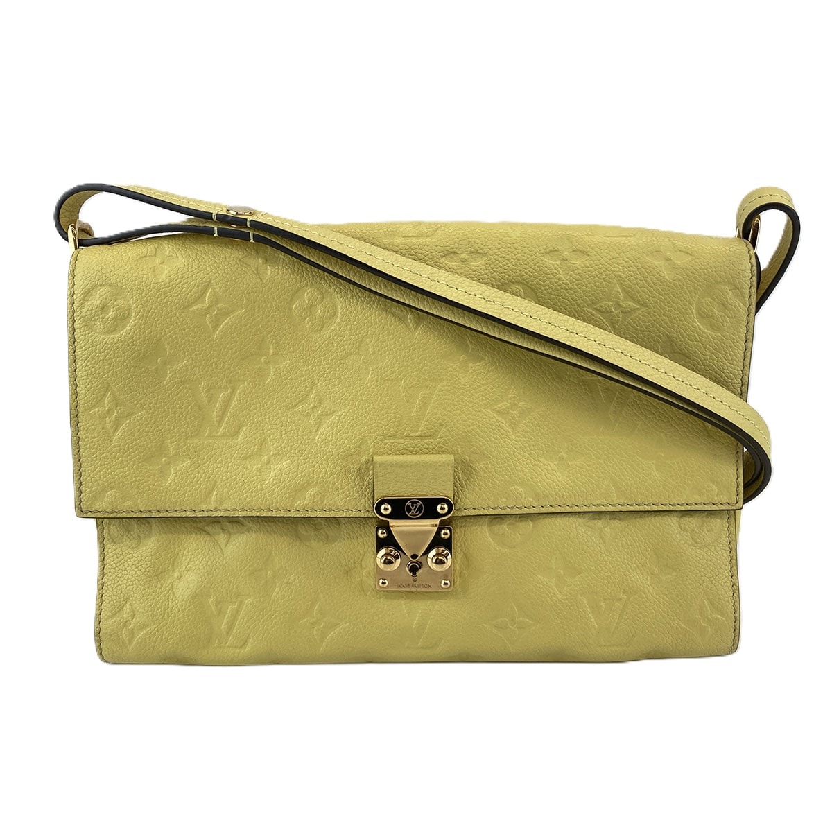 LOUIS VUITTON ルイ・ヴィトン ファシナントアンプランド ショルダーバッグ イエロー  レディース【中古】
