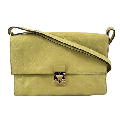 LOUIS VUITTON ルイ・ヴィトン ファシナントアンプランド ショルダーバッグ イエロー レディース【中古】