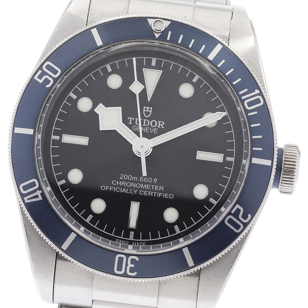 チュードル ヘリテージ ブラックベイ  79230B メンズ 【中古】