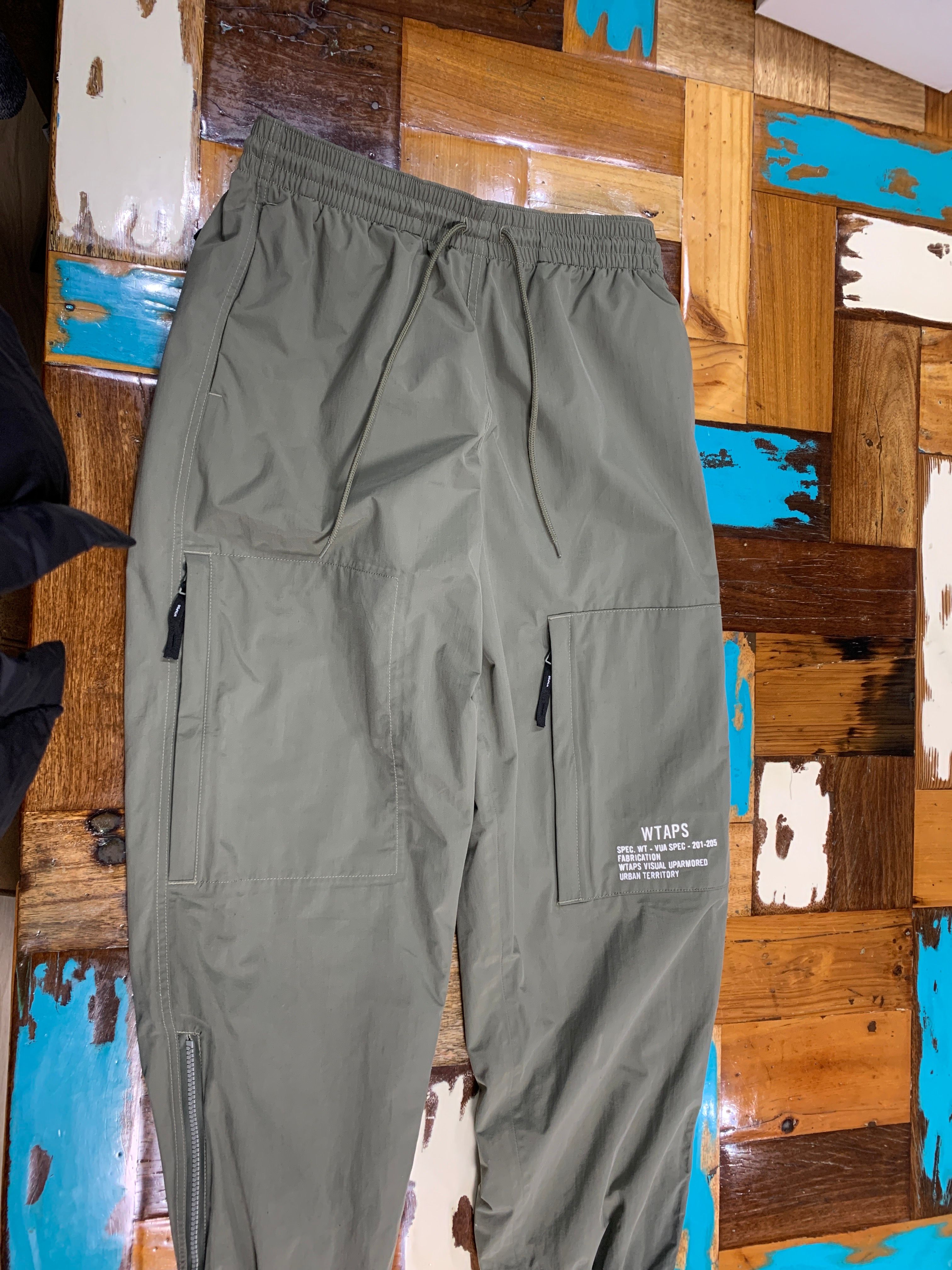 WTAPS x VAULT BY VANS ALPS / TROUSERS. NYLON. TUSSAH. 2LAYER. VANS "Olive Drab"