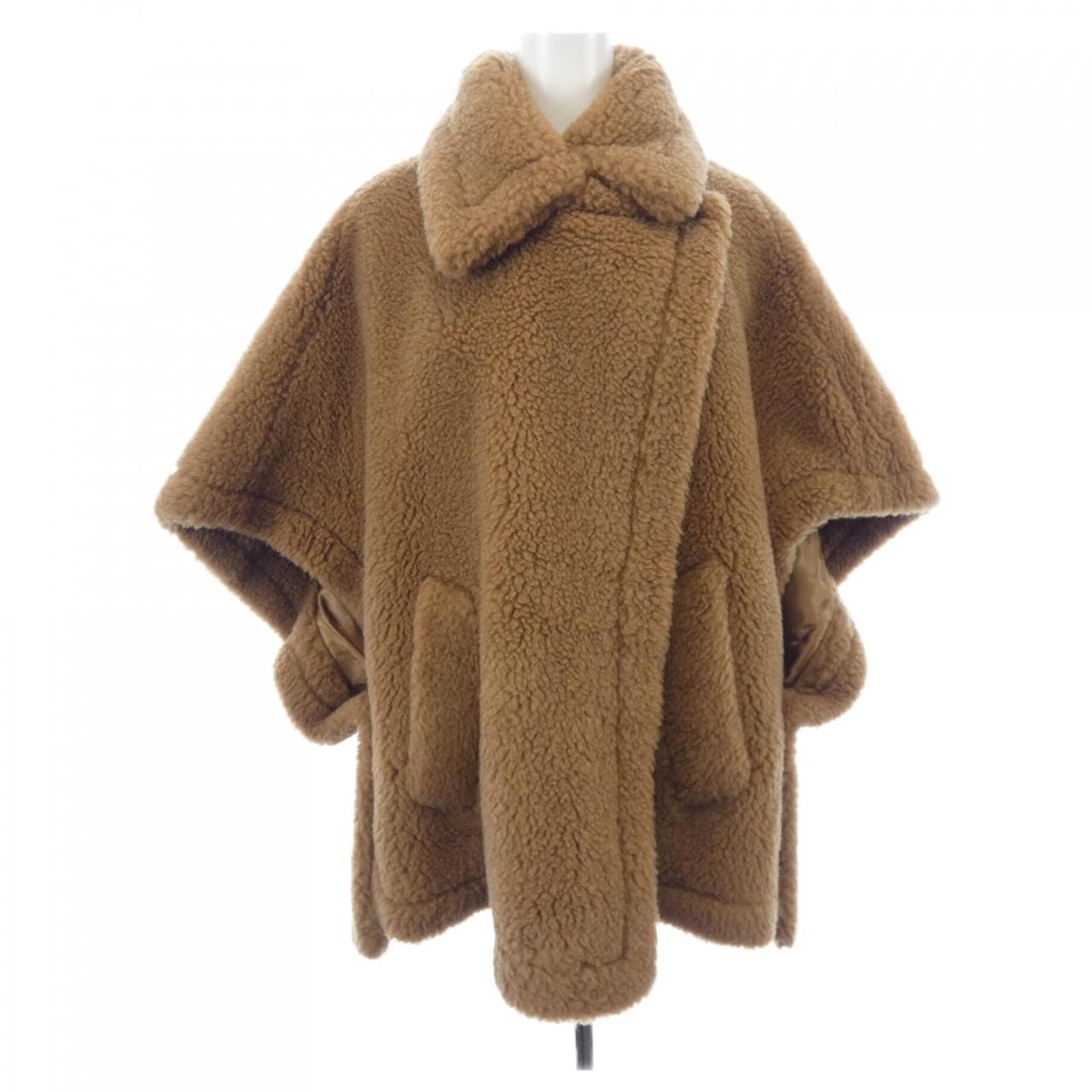 マックスマーラ Max Mara TEBE 473607 テディベア ケープ