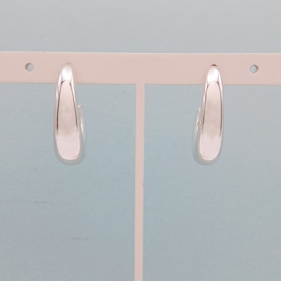 TIFFANY&Co. ティファニー ヴィンテージ ハーフフープ ピアス 925 ピアス シルバー925 シルバー レディース【中古】