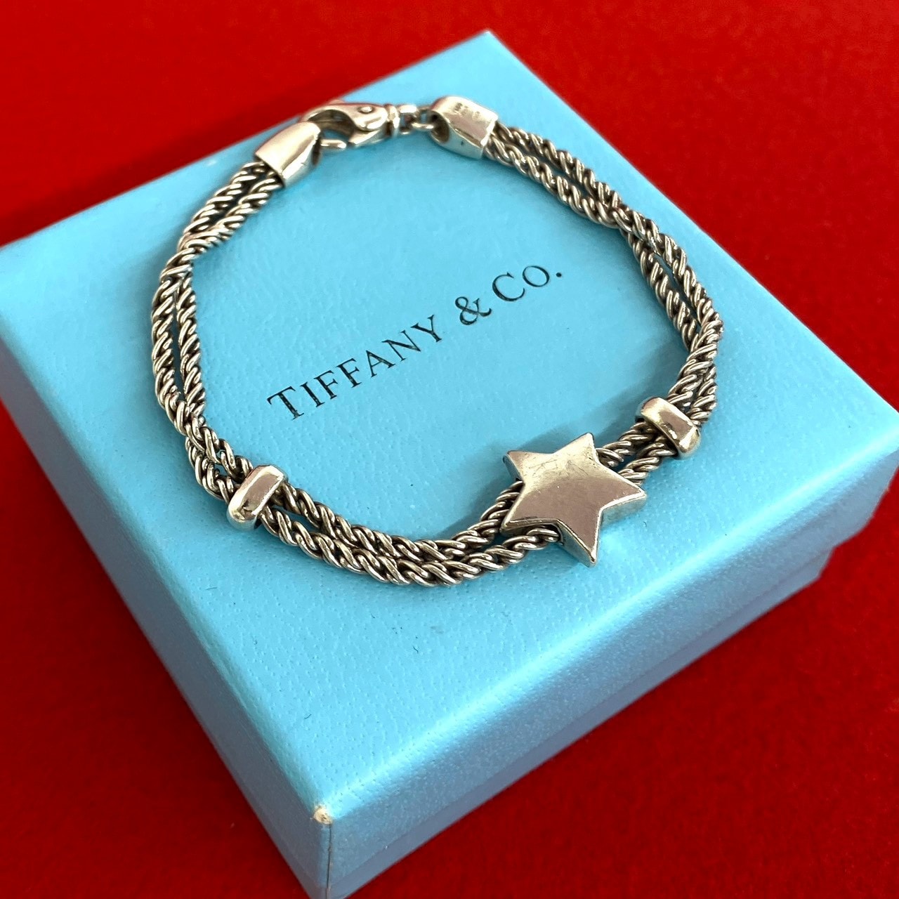 TIFFANY&Co. ティファニー ダブルロープ スター ブレスレット シルバー925 ブレスレット シルバー
33974