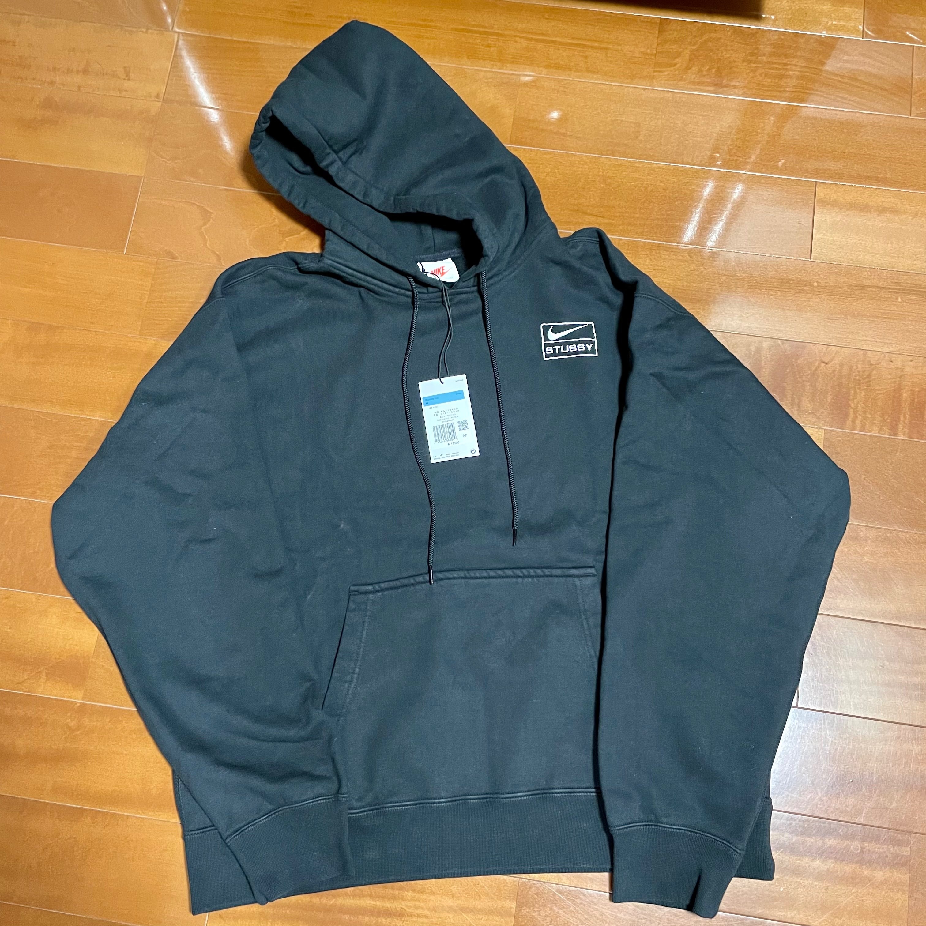 Stussy × Nike NRG Washed Hoodie (US Size) "Black" DN4028-010