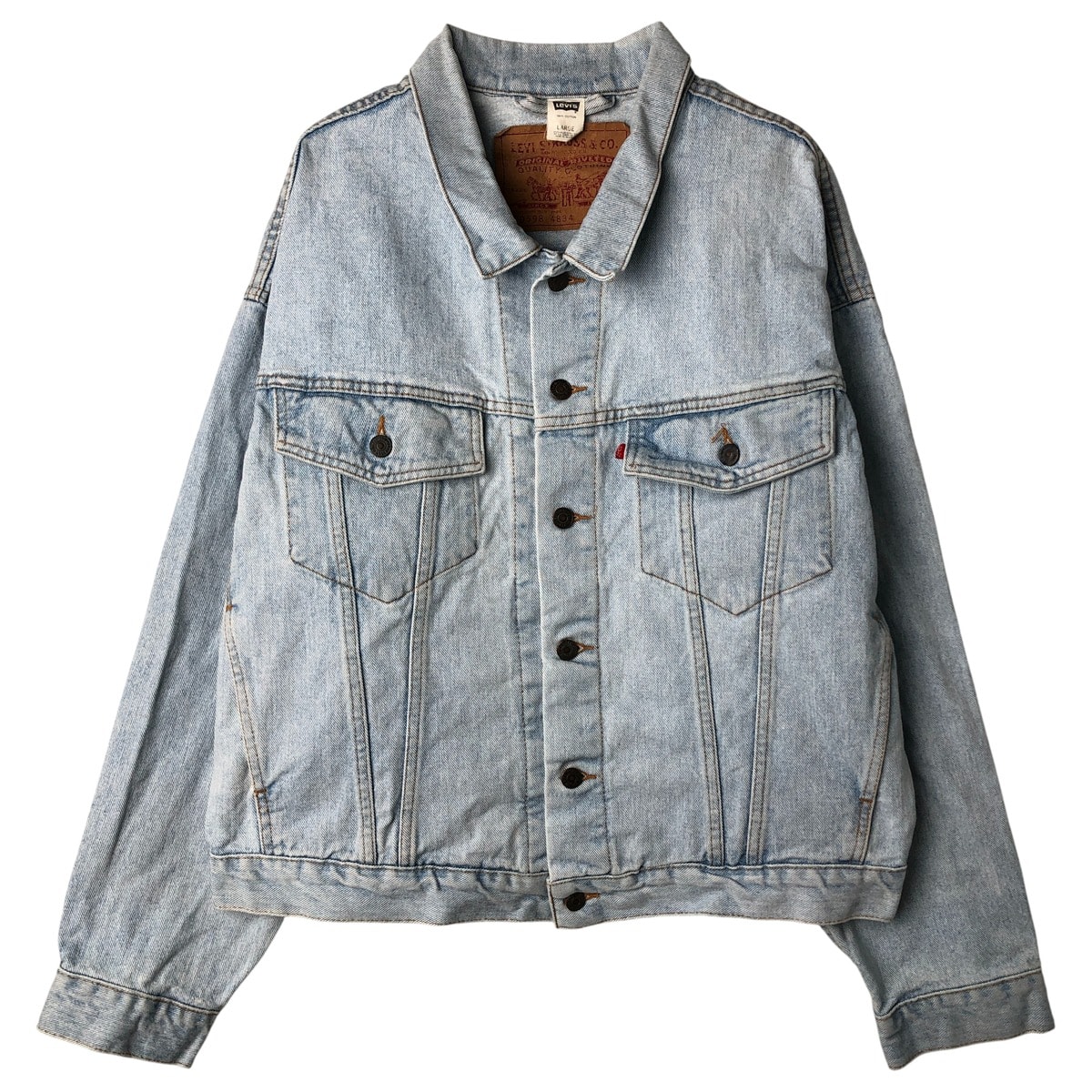 古着 90年代 リーバイス Levi's 70598-4834 デニムジャケット Gジャン メンズL相当 ヴィンテージ/eaa458464