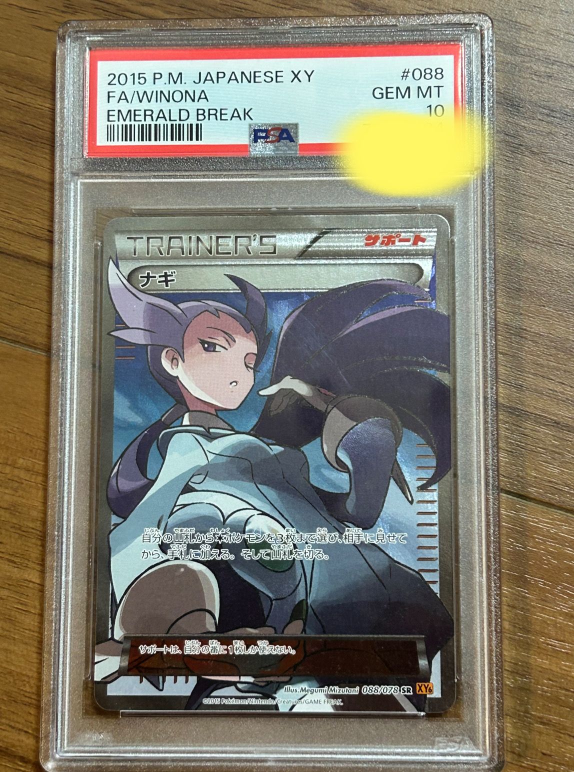 ナギ SR :1ED [XY6 088/078](拡張パック「エメラルドブレイク」)