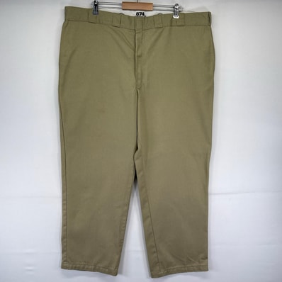 古着 ディッキーズ Dickies パンツ 874 ワークパンツ チノパン 大きいサイズ W46×L30 ベージュ系 メンズ