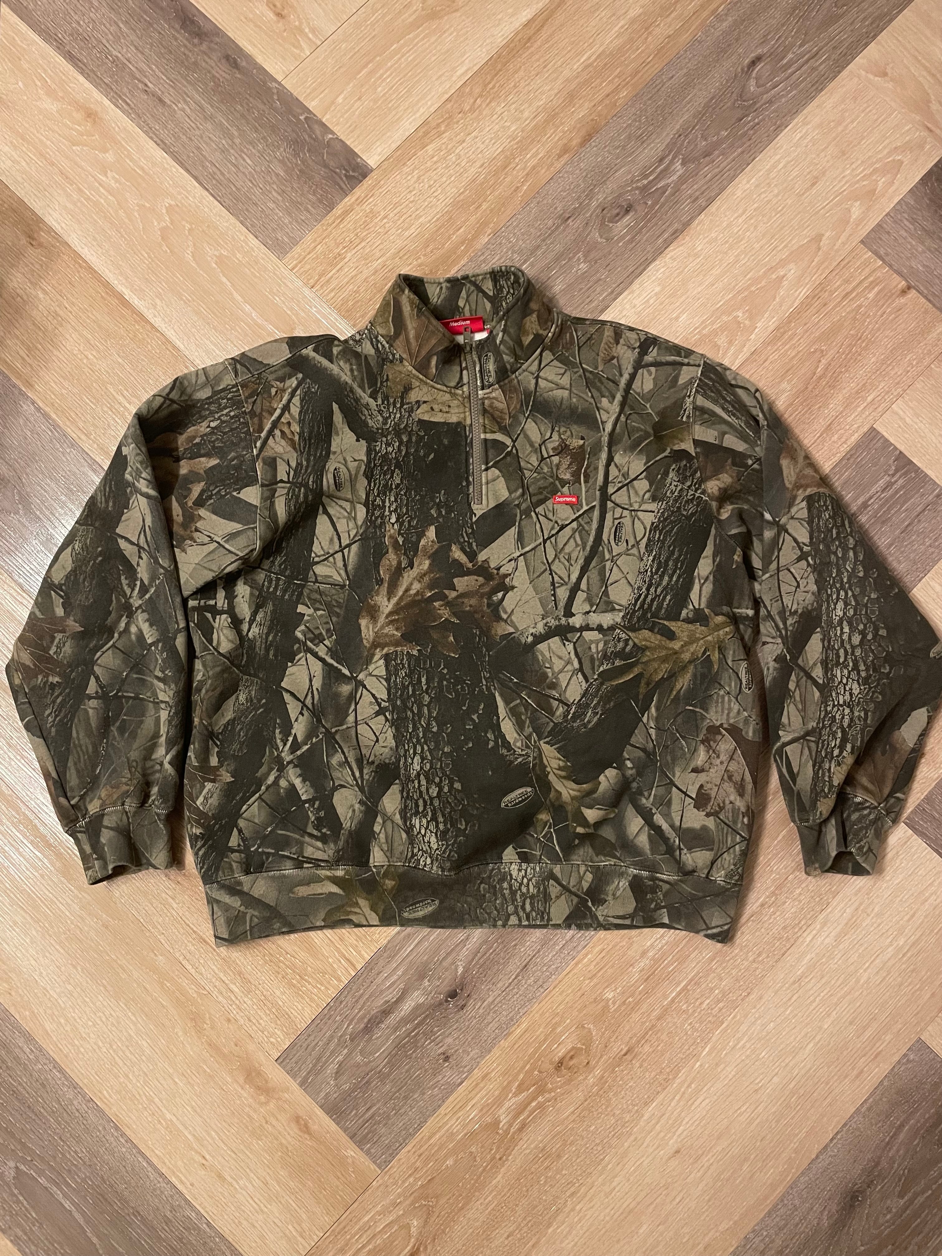 Supreme Small Box Half Zip Pullover (25SS)