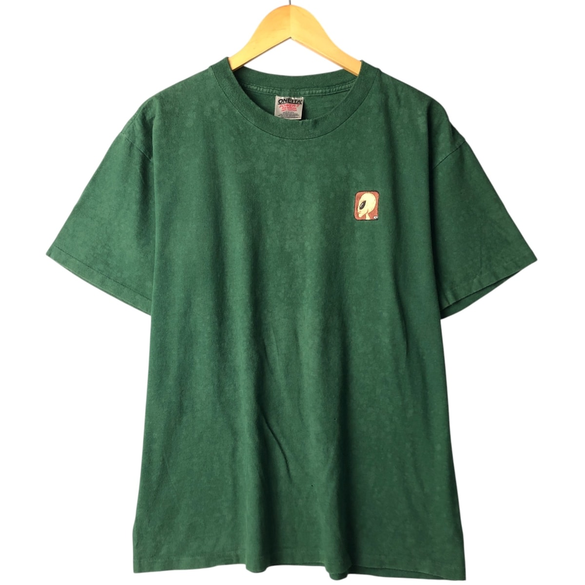 古着 90年代 オニータ ONEITA POWER-T エイリアン 刺繍Tシャツ USA製 メンズL相当 ヴィンテージ/eaa565723