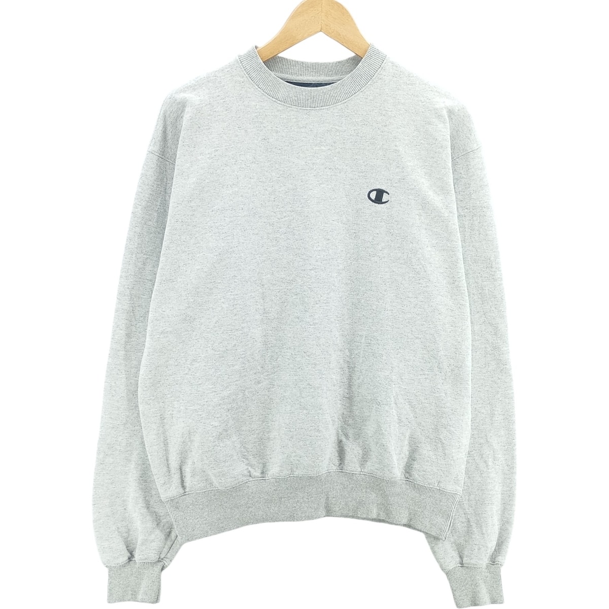 古着 チャンピオン Champion AUTHENTIC ECO ワンポイントロゴスウェットシャツ トレーナー メンズM相当/eaa482718