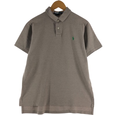 古着 ラルフローレン Ralph Lauren POLO RALPH LAUREN CUSTOM FIT 半袖 ポロシャツ メンズL相当/eaa533060