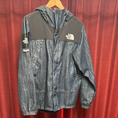Supreme The North Face Denim Dot Shot Jacket "Denim"