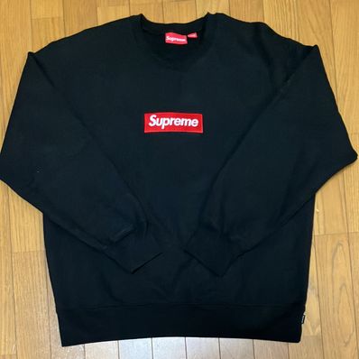 Supreme Box Logo Crewneck "Black" (22FW)
