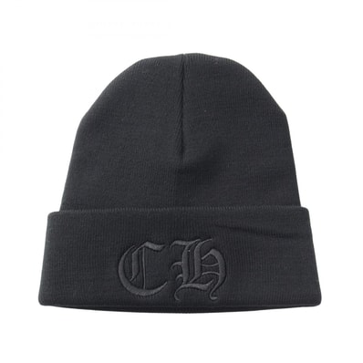 Chrome Hearts CH Logo Embroidered Beanie "Black"