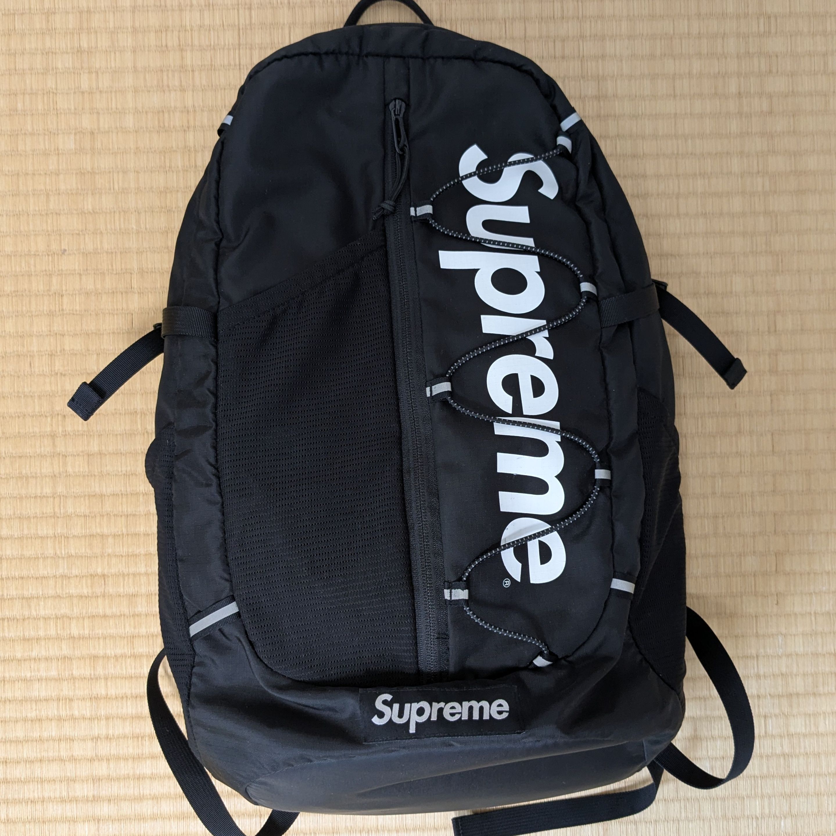 Supreme 2017SS Backpack "Black"