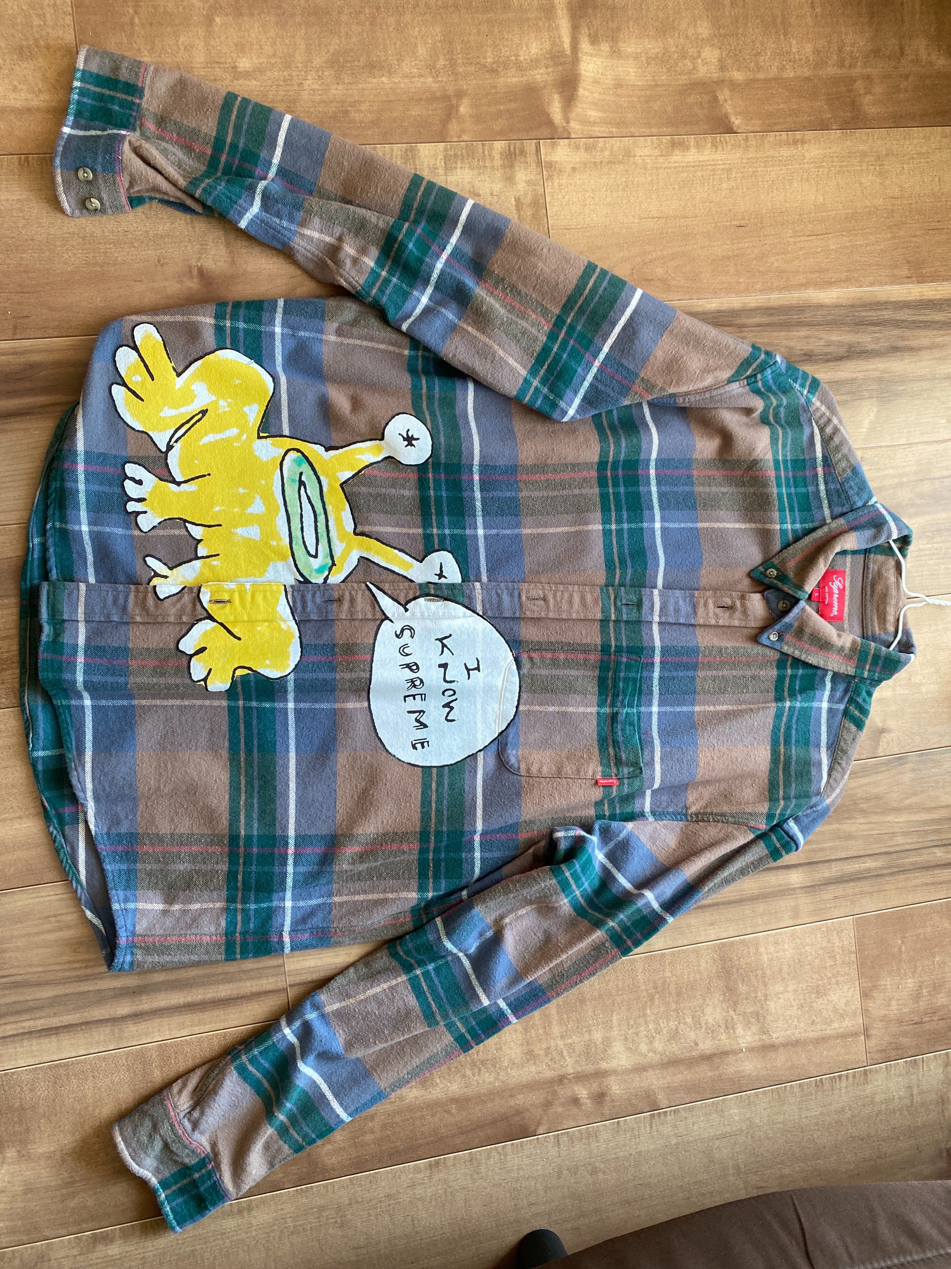 Supreme Plaid Shirt "Tan"