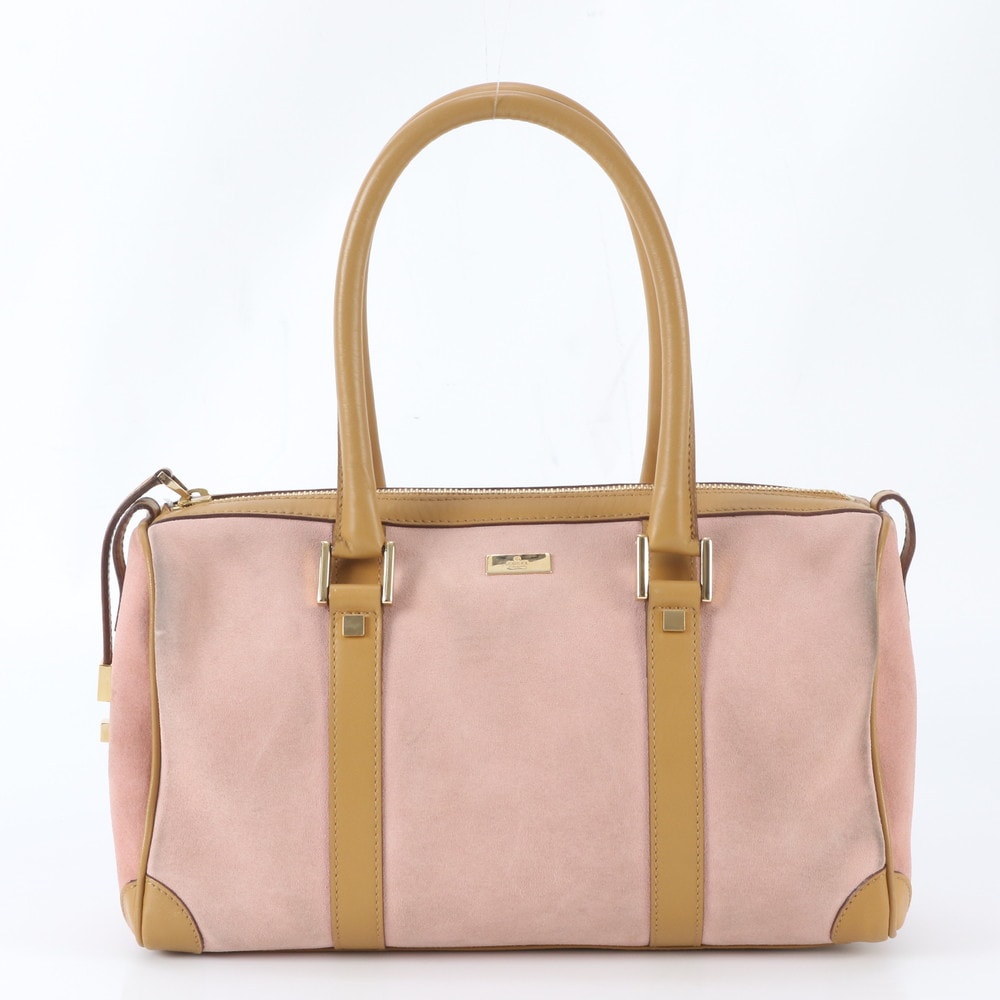 ■美品 グッチ ミニ ボストン 000 0851 ハンドバッグ レザー