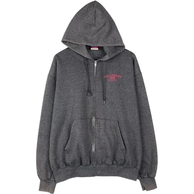 古着 チャンピオン Champion AUTHENTIC AUTHENTIC APPAREL スウェットフルジップパーカー メンズL相当/eaa631023