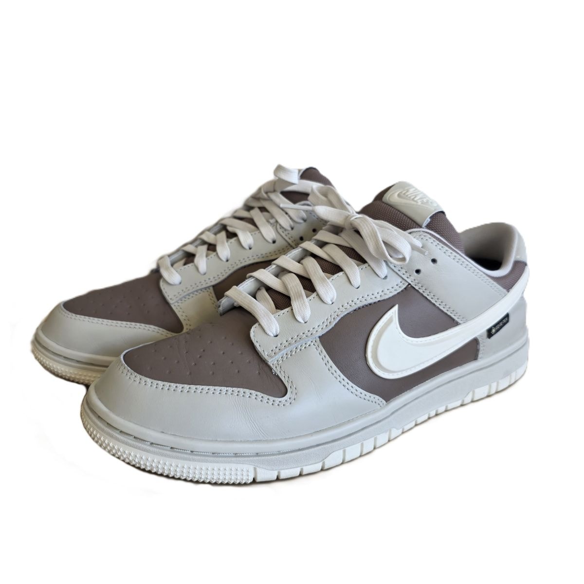 NIKE ナイキ ダンク ロー ゴア-テックス DUNK LOW GORE-TEX ブラウン 28cm スニーカー HQ2053-002 13151 ホワイト  メンズ【中古】