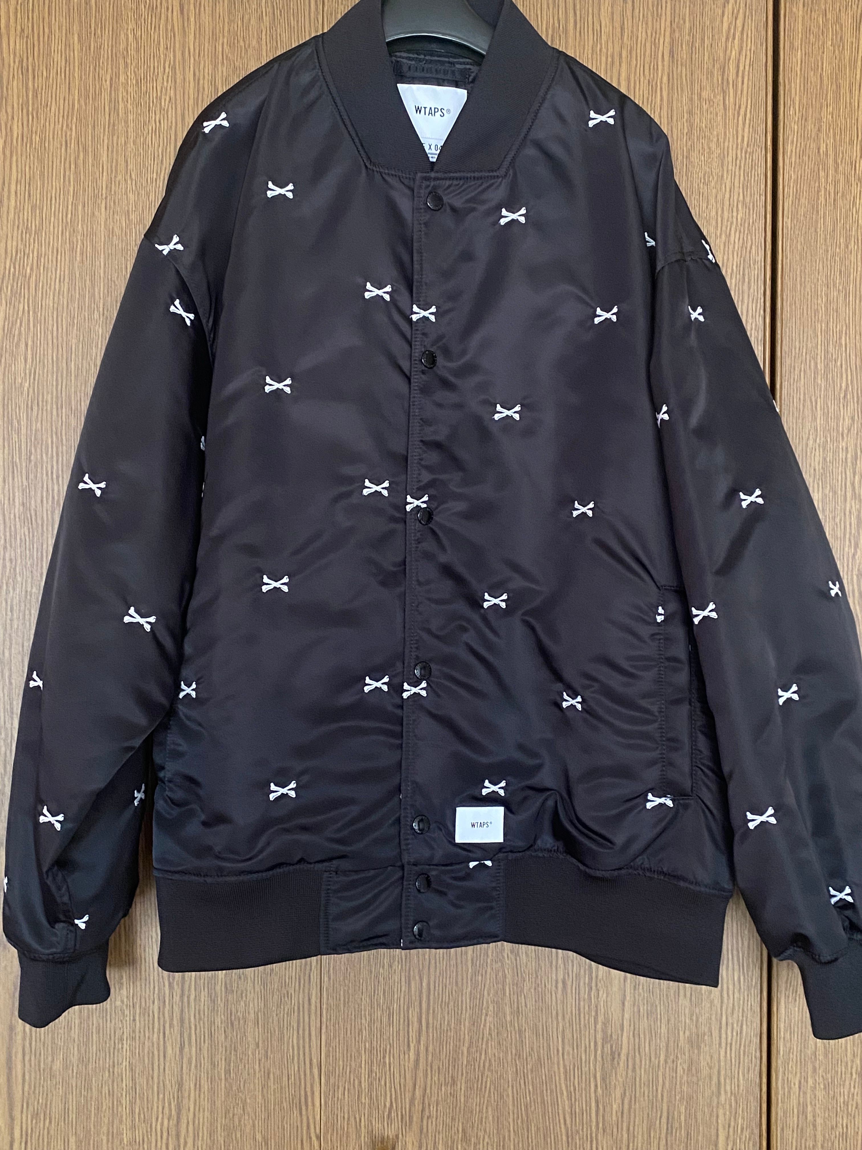 Wtaps TEAM / JACKET / NYLON. TWILL. TEXTILE "Black"