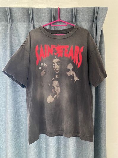 <SAINT MICHAEL>×DENIM TEARS SS TEE_FACES