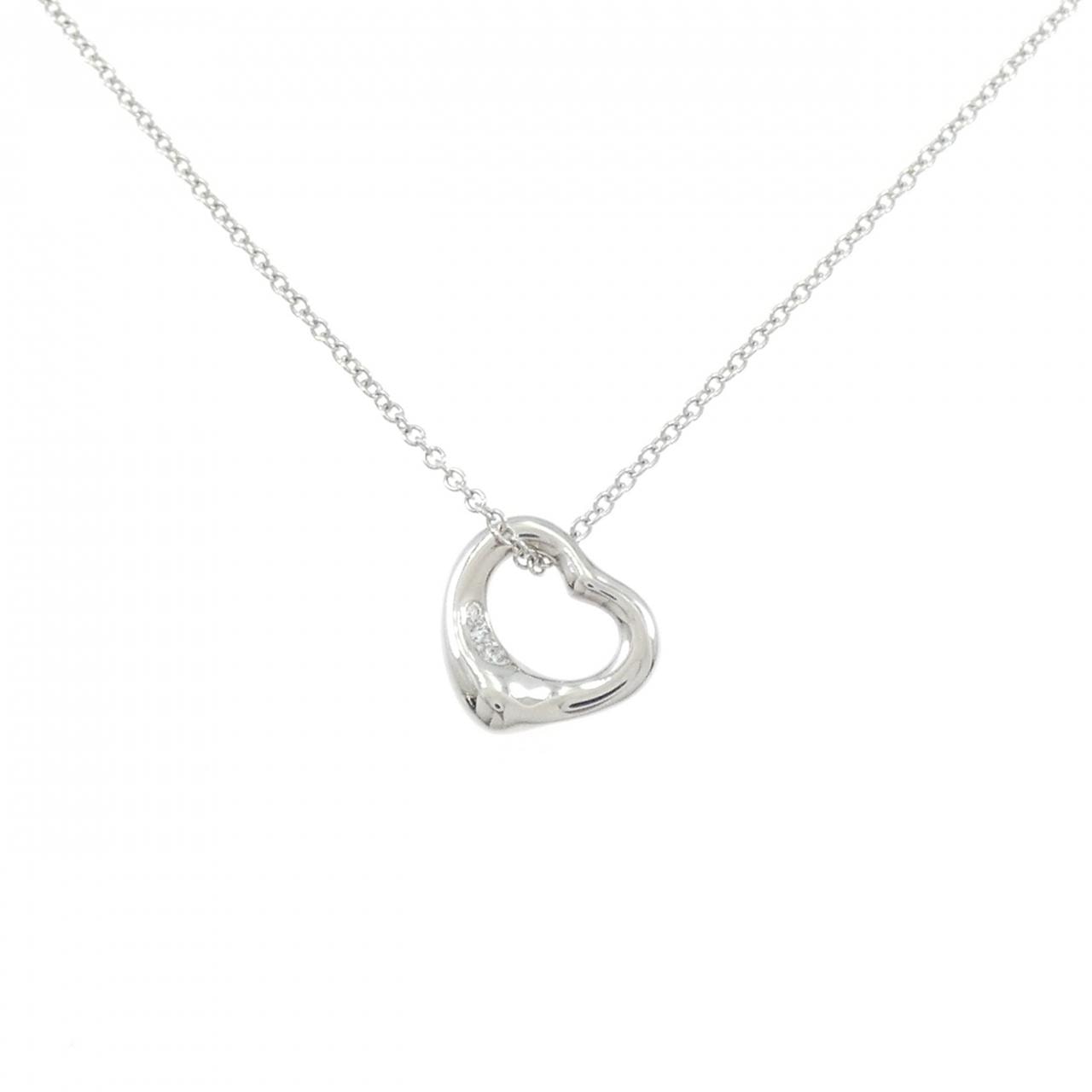 ティファニー オープンハート ミニ ネックレス