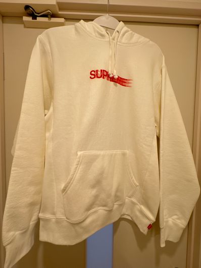 Supreme Motion Logo Hooded Sweatshirt "White" (20SS)