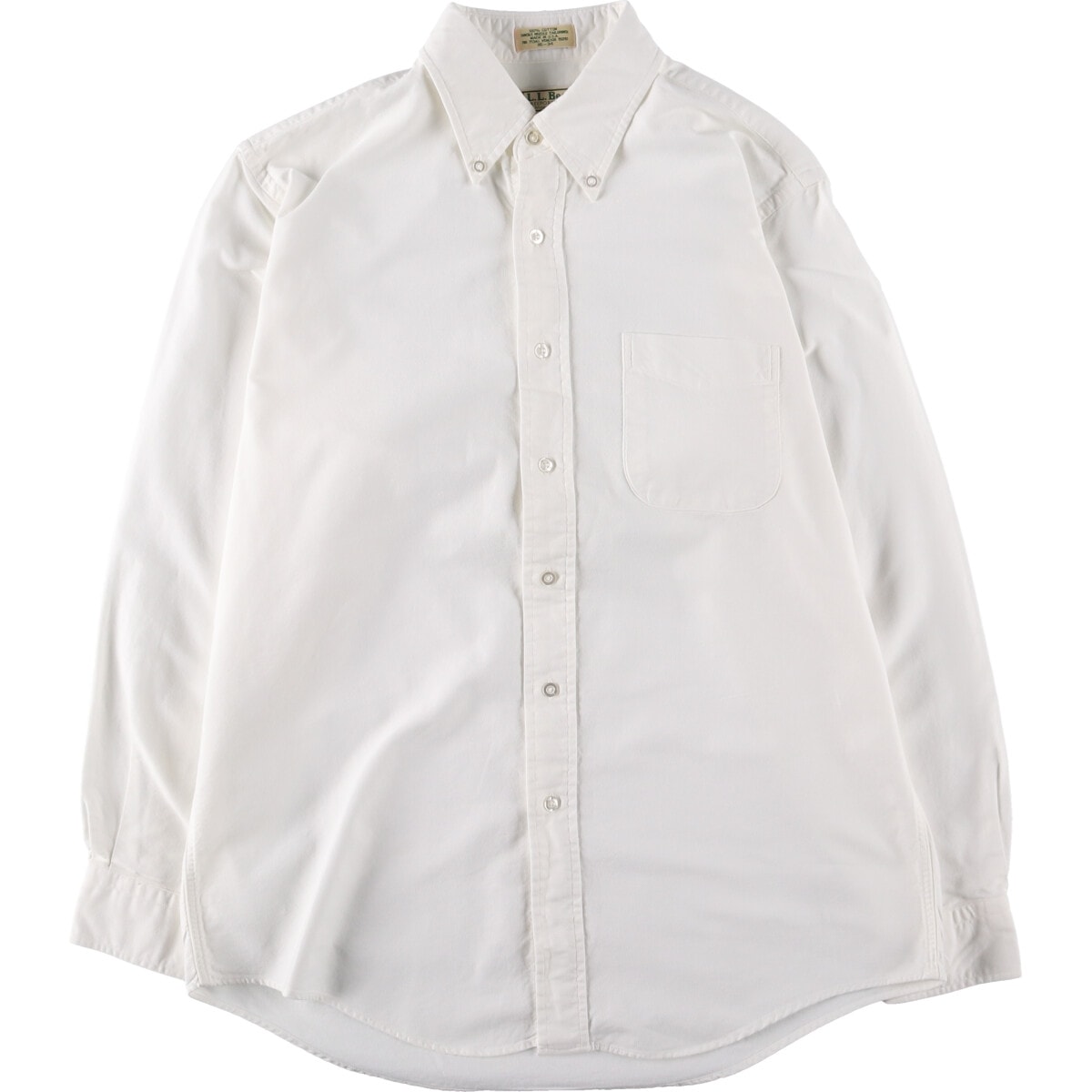 古着 エルエルビーン L.L.Bean 長袖 ボタンダウンシャツ USA製 メンズL相当/eaa475484